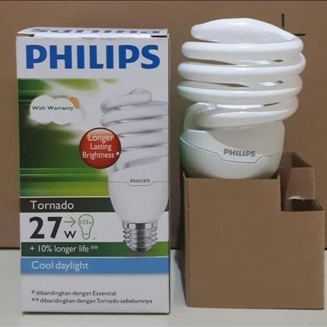 Lampu Tornado 27 Watt Philips Putih