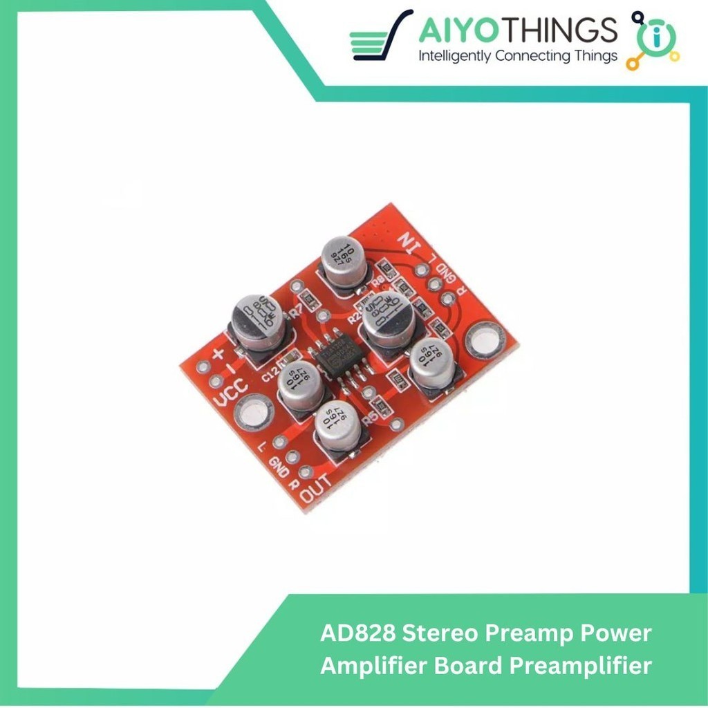 AD828 Stereo Preamp Power Amplifier Board Preamplifier Module 
