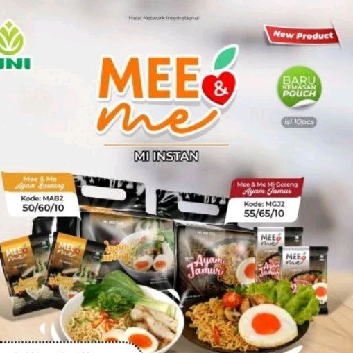 

Mee & Me Rebus bebas gluten isi 10 pcs