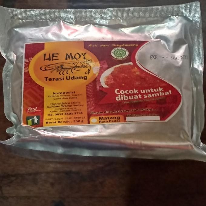 

Terasi lie moy enak 1 pcs fresh GS