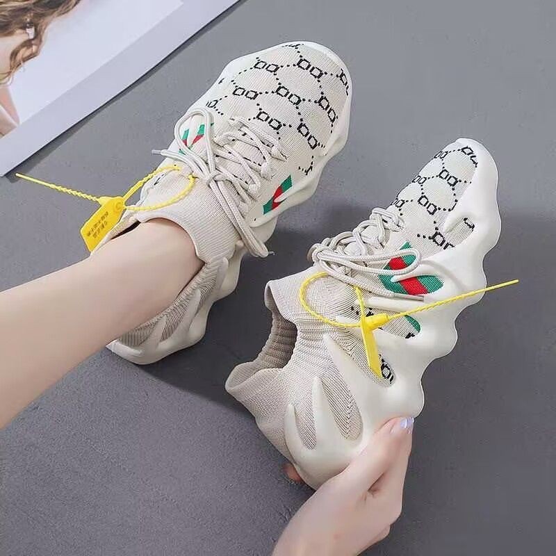 New Mesh Octopus Versatile Student Coconut Shoes