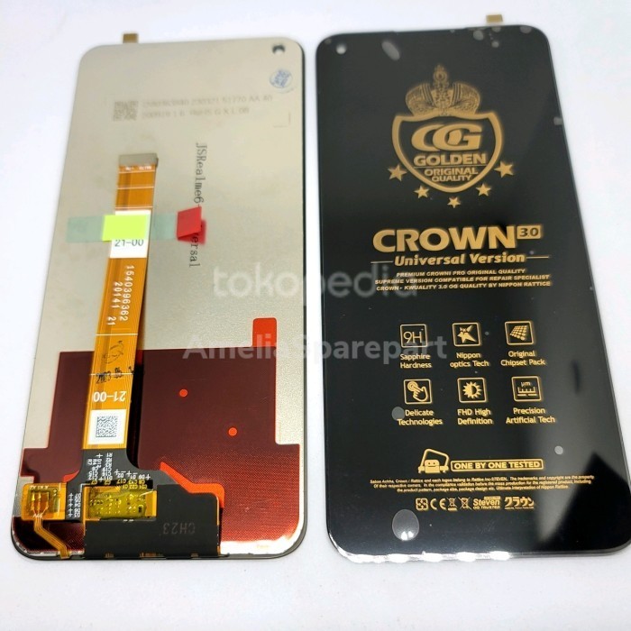 Lcd+Touchscreen Realme 6 Realme Narzo Realme 7 Narzo 20 Pro Ori