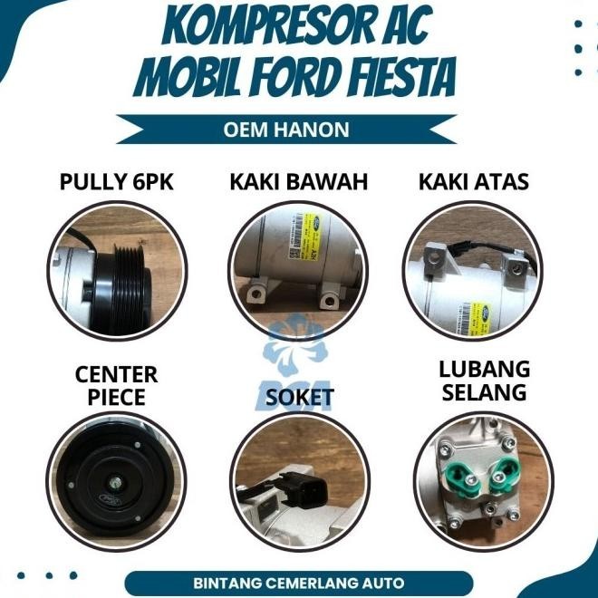 Kompresor Ac Mobil Compressor Ford Fiesta