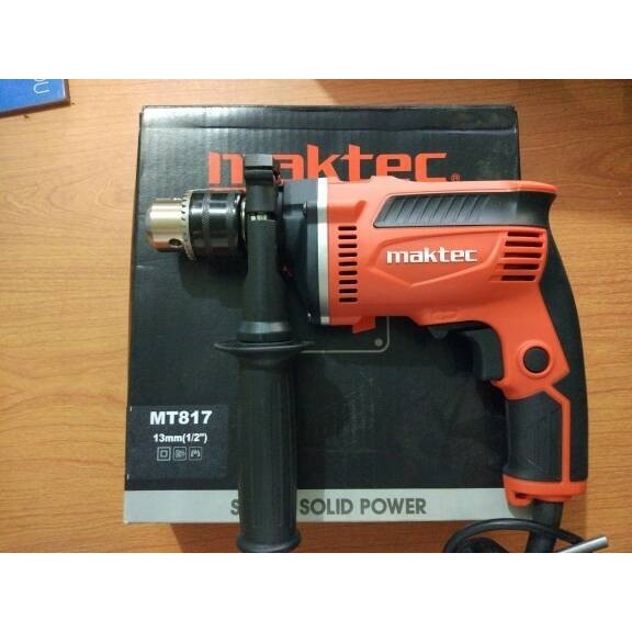 Mesin Bor 13Mm Listrik El Maktec Kayu Besi Tembok
