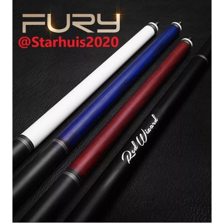 TERBAIK JUMP BREAK CUE FURY WIZARD PUNCH POOL CUE BILLIARD MAPLE SHAFT HIGH QUALITY