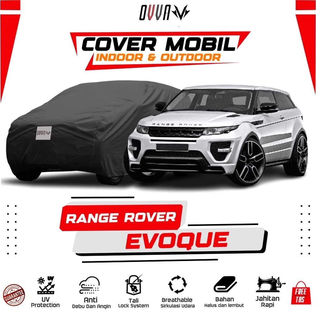 Cover Mobil Range Rover Evoque / Sarung Mobil Land Rover Evoque / Selimut Mobil  Evoque / Body Cover