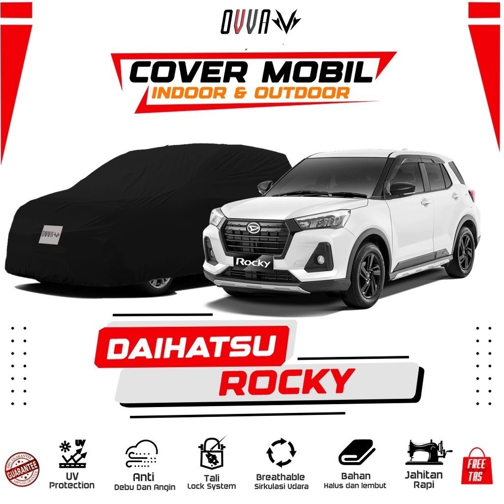 Cover Mobil Daihatsu Rocky / Sarung Mobil Daihatsu Rocky / Selimut Mobil ROCKY  / Body Cover DAIHATS