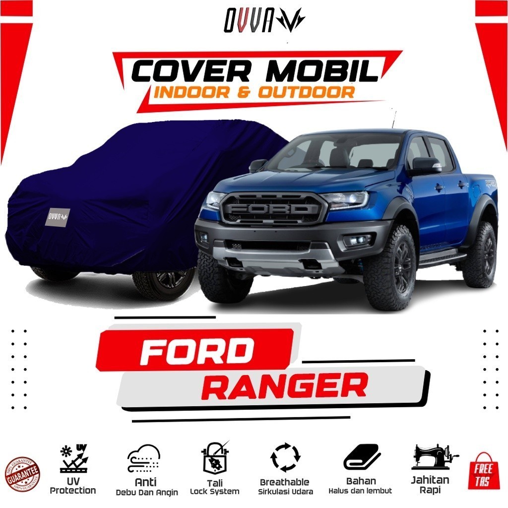 Cover Mobil Ford Ranger / Sarung Mobil Ford Ranger / Selimut Mobil Ford Ranger / Body Cover Ford Ran