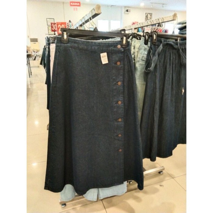 . Celana Rok Jeans Gu Uniqlo Jepang Kode 145 Gu Murah