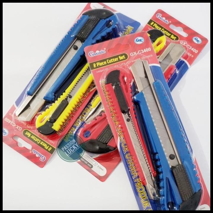 

TERMURAH CUTTER/CUTER/KATER/ DOUBLE ISI 2 SERBAGUNA 2IN 1 !!!!!