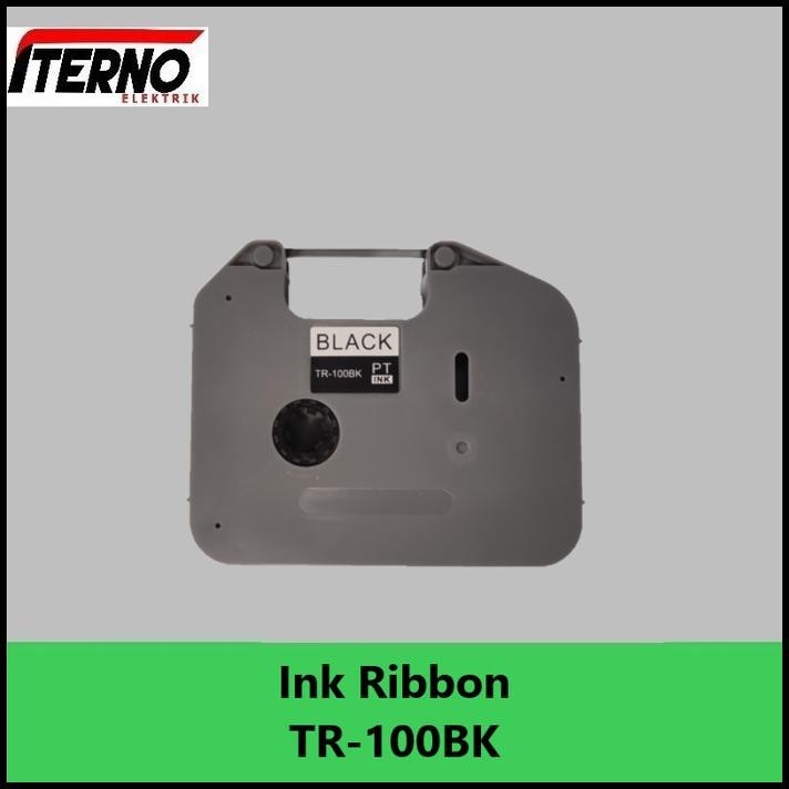 DISKON INK RIBBON COMPATIBLE TR-100BK BROTHER PT-E800T PT-850TKW PITA TINTA