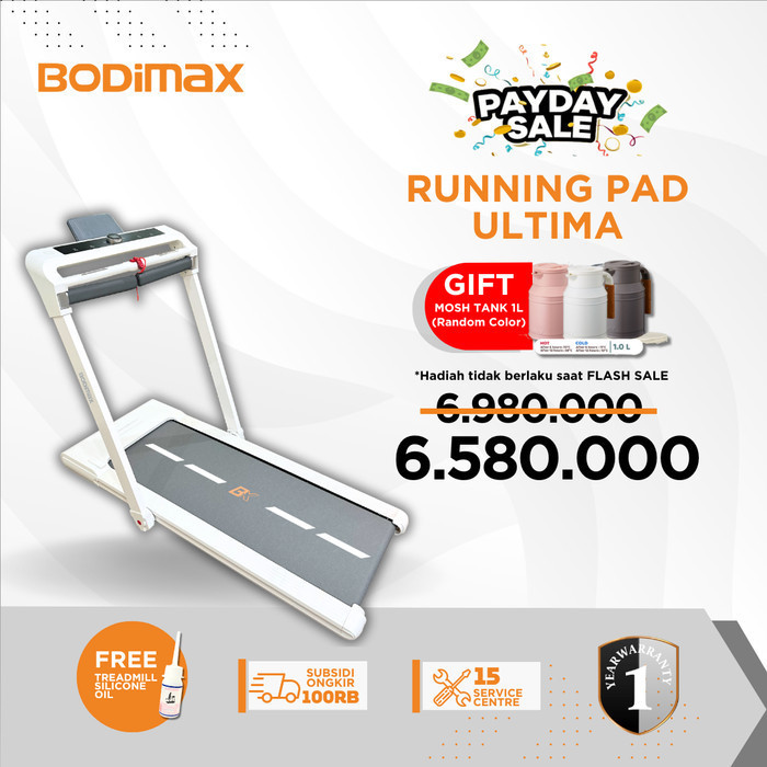 New Product Bodimax Running Pad Ultima - Treadmill Digital Bodymax