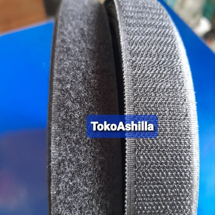 Velcro Perepet Magic Tape 2,5Cm (1Inch) Hitam