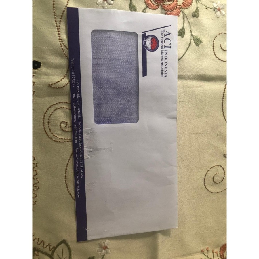 

Cetak Amplop surat berjendela (berkaca)
