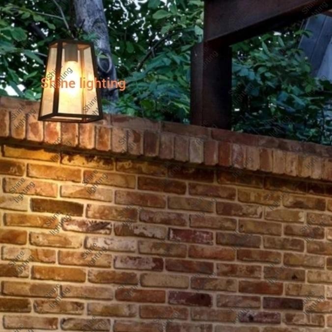 Lampu Gantung Minimalis Modern Outdoor Waterproof Cafe Teras Tipe 1288 Decasatin