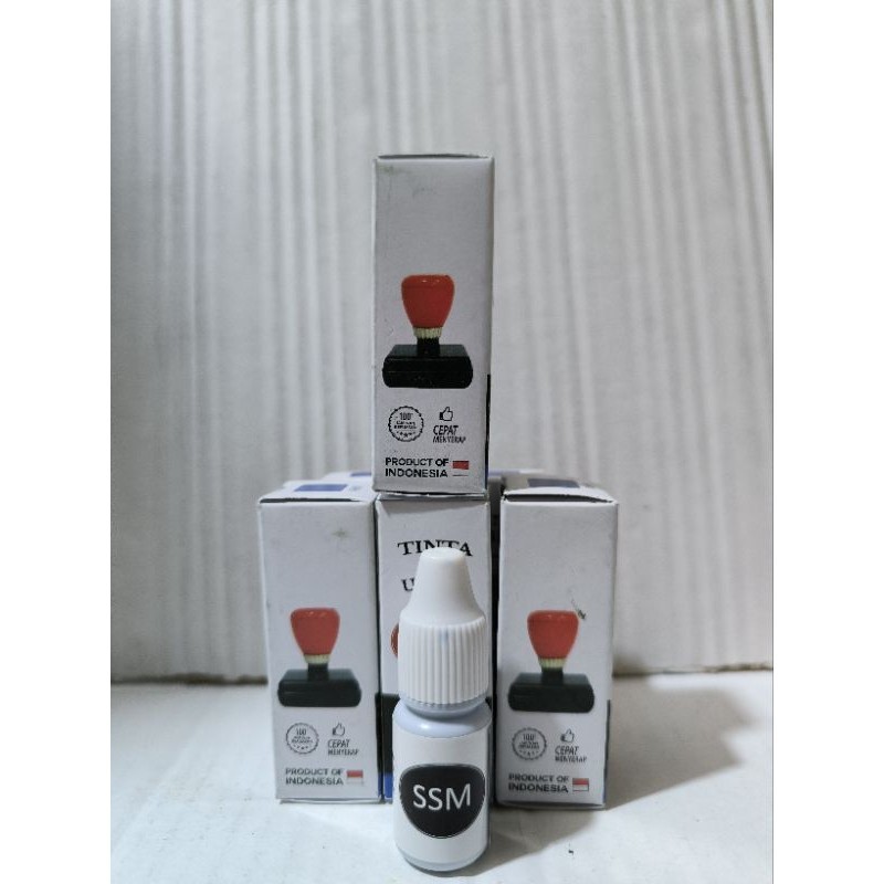 

Tinta stampel otomatis SSM wrn Biru