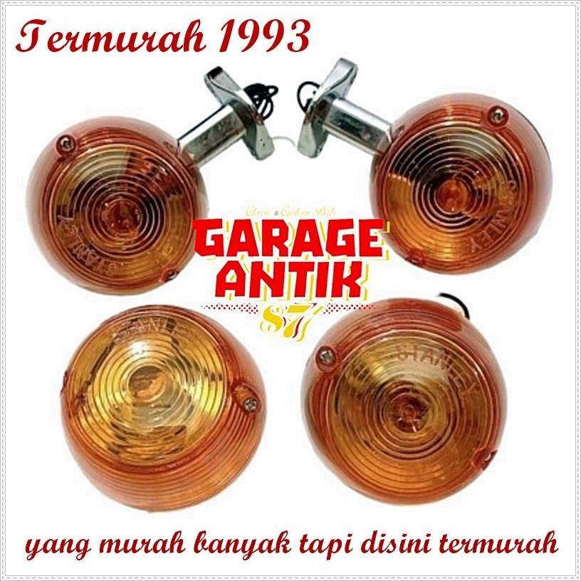 lampu sein sen depan belakang set honda c50 c70 c90 Sparepart Motor Jadul