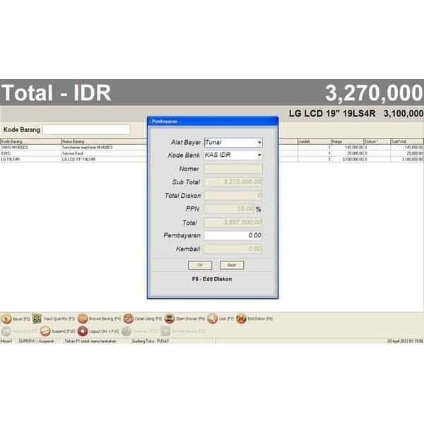 Software Penjualan myBiz Trading Advance Pos