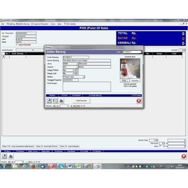 software toko justpos