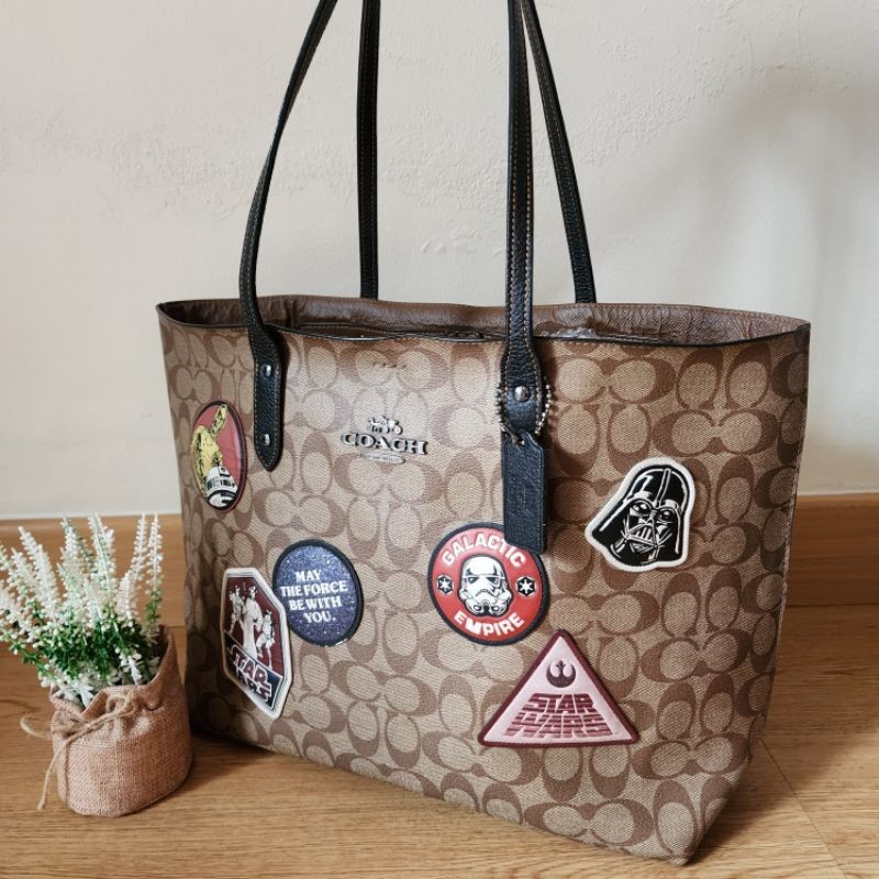 Tote Coach Signature Limited Edition Star Wars Original Preloved