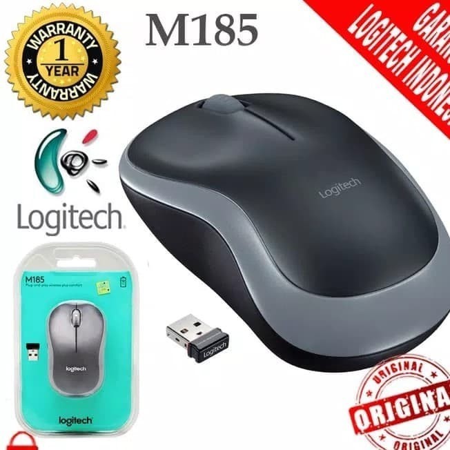 Mouse Wireless M185 Res / Wireless Mouse M 185