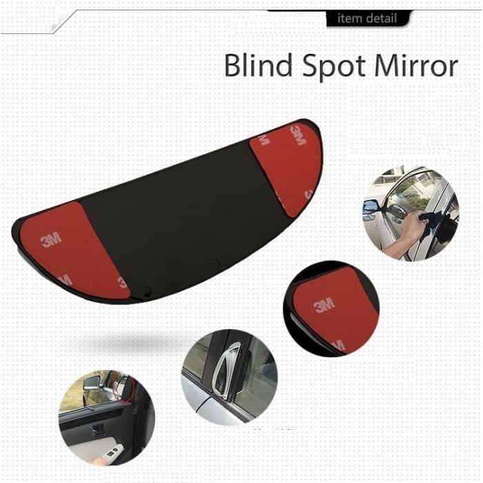 Spion Pintu Blind Spot Mobil Kaca Samping Tambahan Baris Tengah