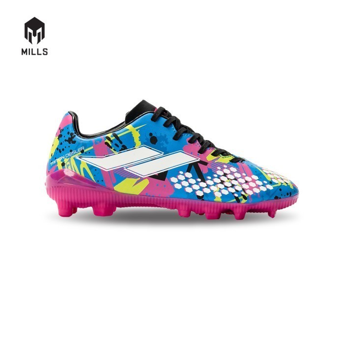 MILLS Sepatu Sepakbola TRITON Deisler 1.1 JR FG BlD/Blk/Mgt 9200404