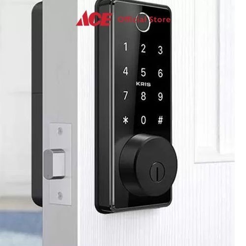 Ace - Kris Digital Door Lock Deadbolt Smart Home Door - Hitam
