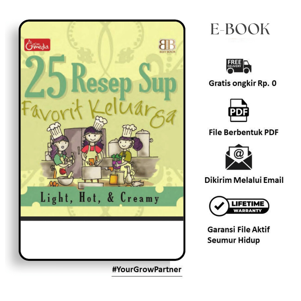 

400. 25 RESEP SUP FAVORIT KELUARGA (MARTHA NINA K) - [-]
