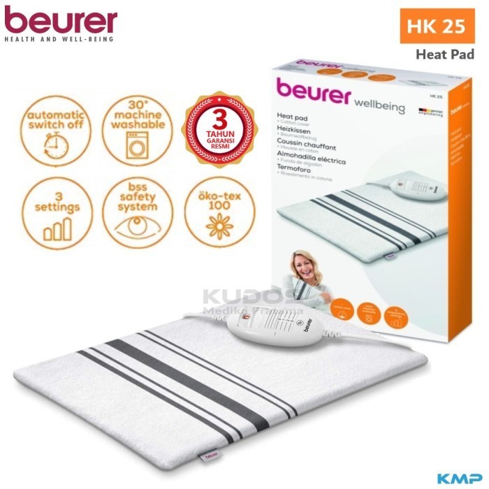 Beurer Hk25 - Heating Pad - Bantal Panas Terapi Listrik Elektrik Hk 25