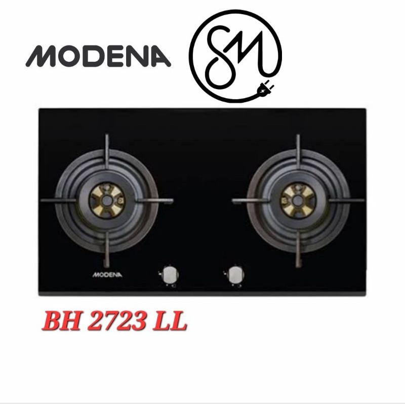 Kompor Gas Tanam Modena BH 2723 LL 2 Tungku HOB BH2723LL 2723LL