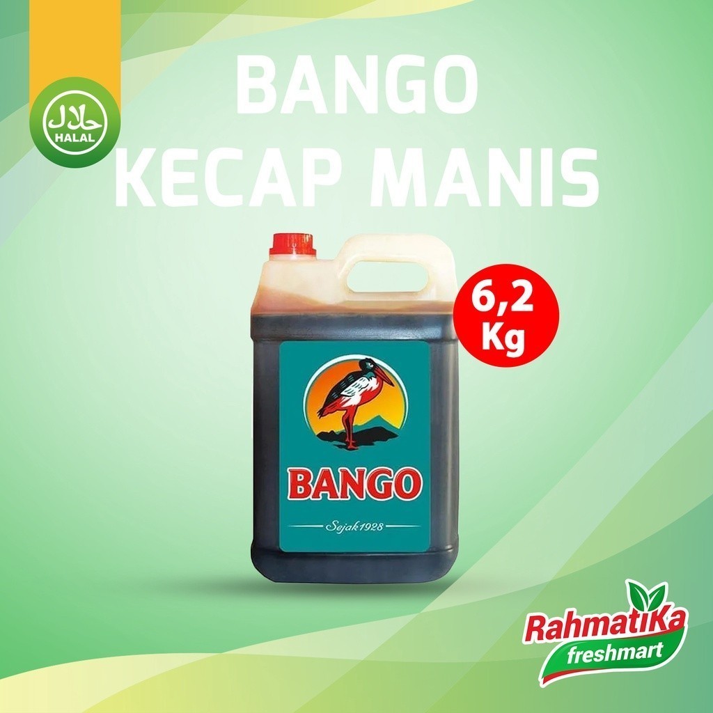 

Bango Kecap Manis 6,2 Kg (Jerigen)