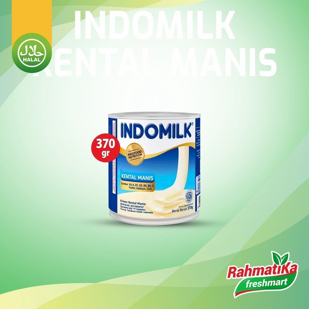 

Indomilk Susu Krimer Kental Manis Putih 370 gram