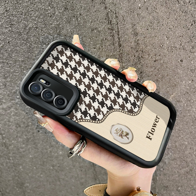 Casing Hp OPPO A16 OPPO A16s OPPO A54s Case hp pola aroma kecil kotak-kotak Casing lunak cangkang lu