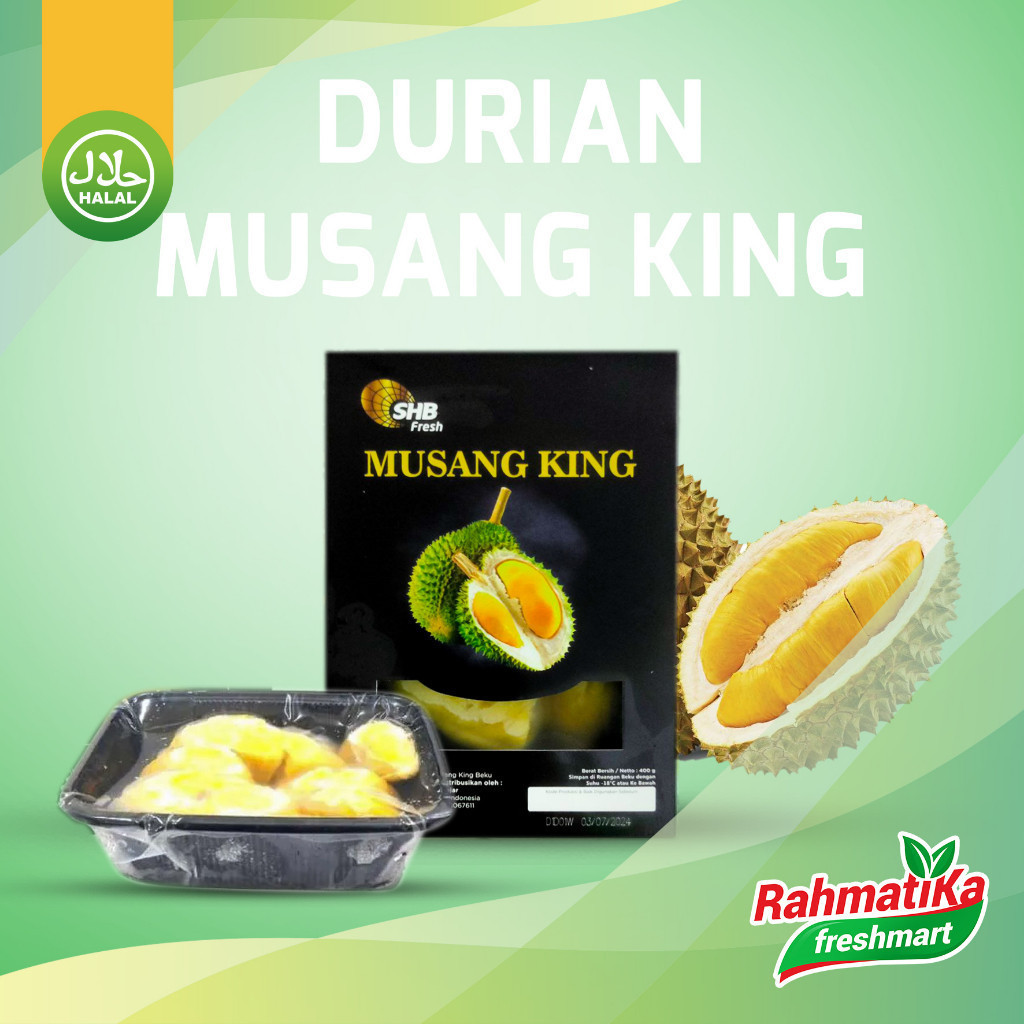 

Durian Musang King / Buah Duren Asli Malaysia 400 gr