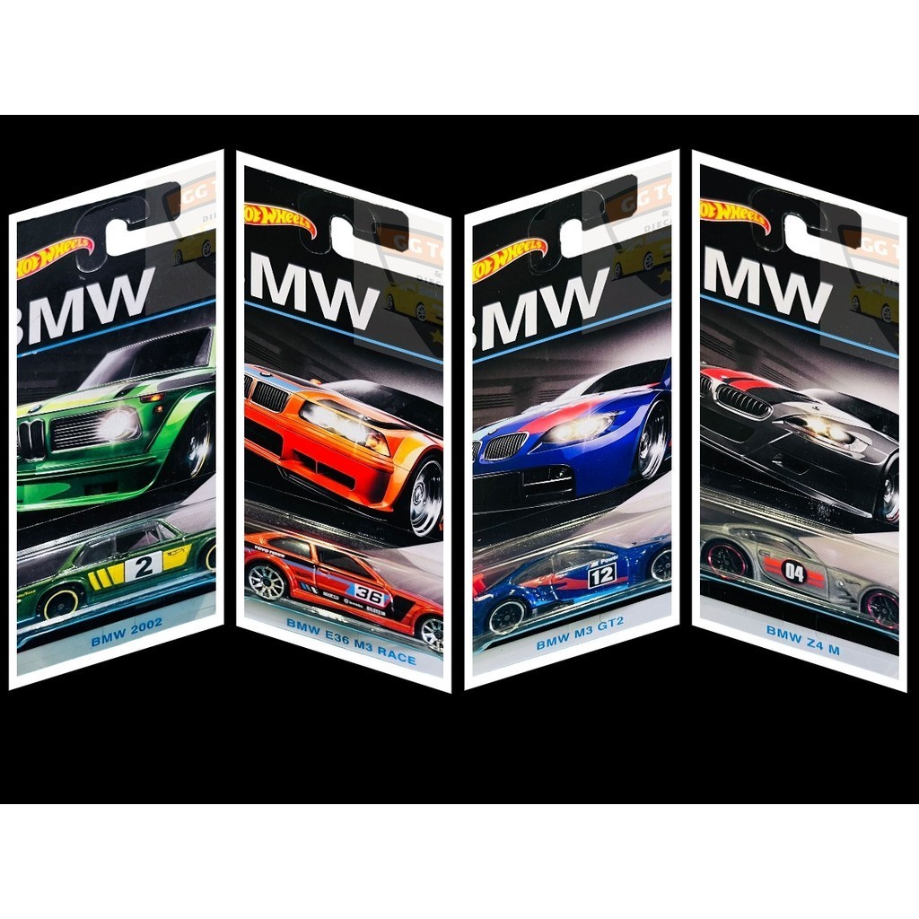 Hotwheels Hot Wheels BMW Series Black Card