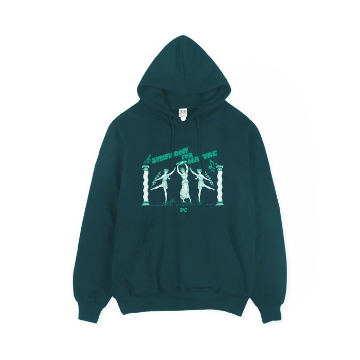 Public Culture - Symphony Hoodie - Dark Green