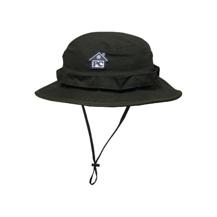 Public Culture - Home Logo Jungle Hat - Green