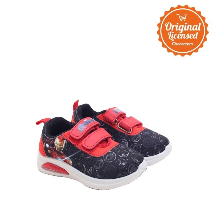 Characer Land - Marvel The Avengers Sepatu Anak Laki-Laki Merah