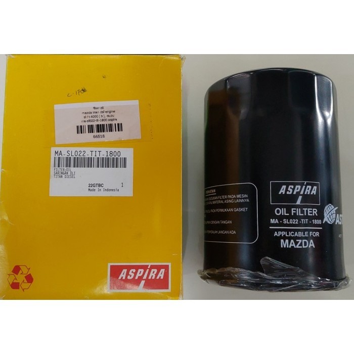 Filter Oli Oil Filter TITAN DIESEL DOUBLE CABIN Aspira