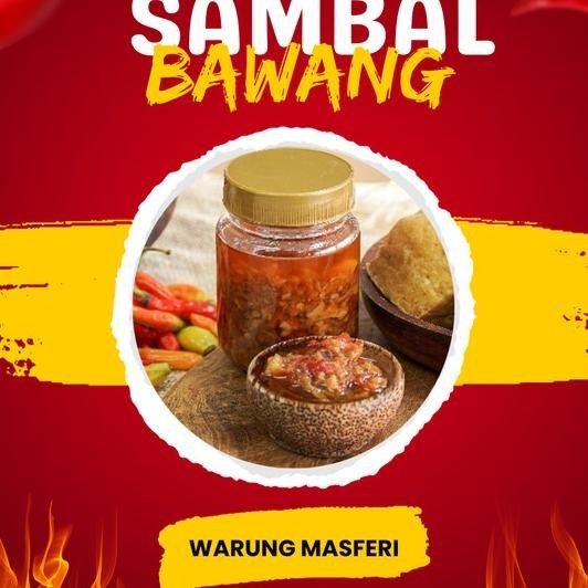 

Sambal Nusantara Sambel Bawang Pedas Siap Makan Awet Tahan Lama