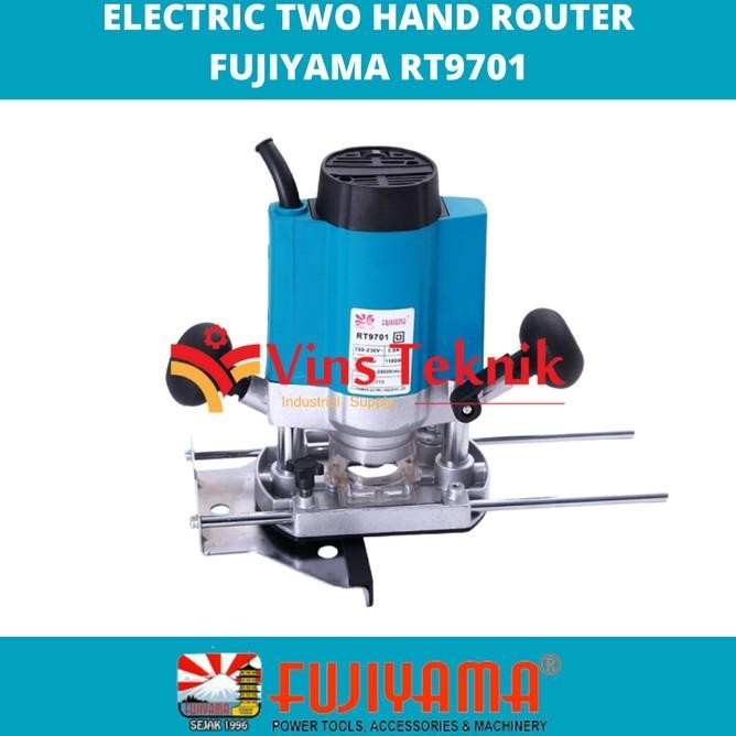 Mesin Profil Router Fujiyama Rt9701 Trimmer Besar Two Hand Rt 9701