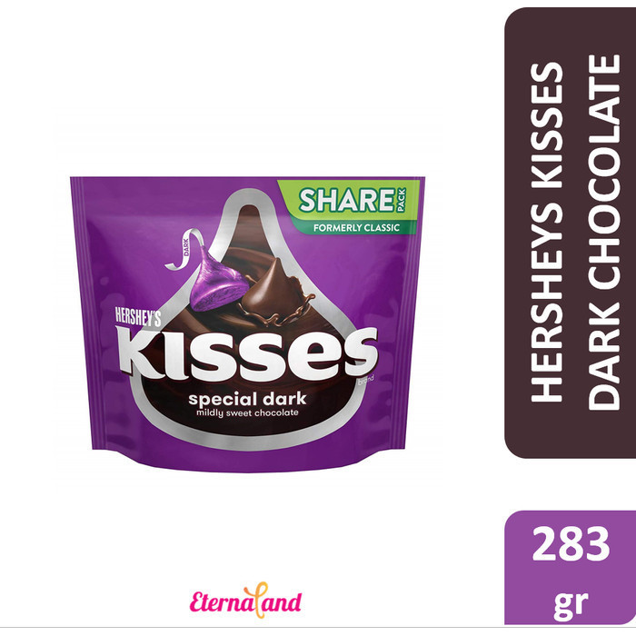 

Orea - Hershey Kisses Special Dark - Cokelat Hitam Impor Usa