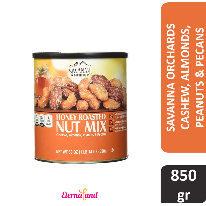

Orea - Savanna Orchards Cashews, Almonds, Peanuts & Pecans 30 Oz
