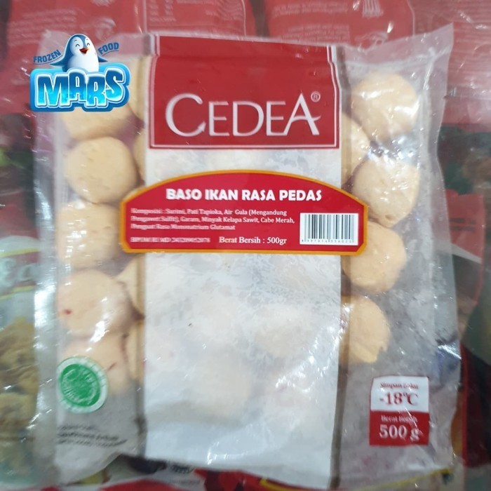 

Ayala - Baso Ikan Pedas Cedea - Seafood Olahan 500Gr