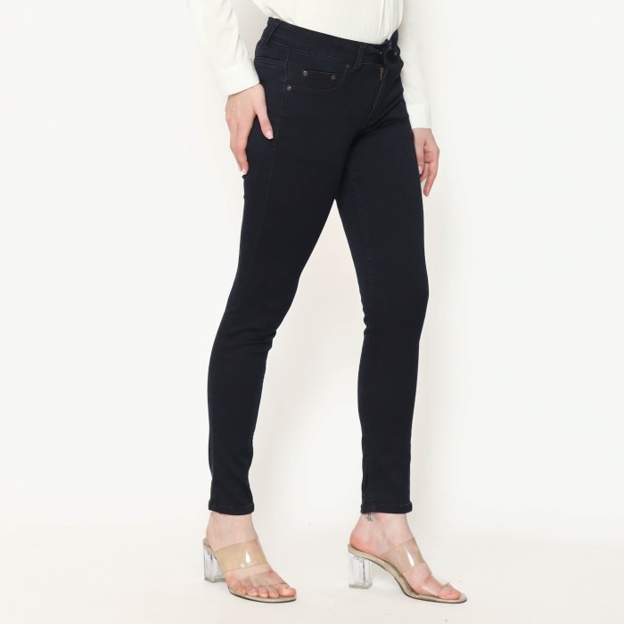 Rodeo - Jeans Wanita - Lesya Jeans - Navy
