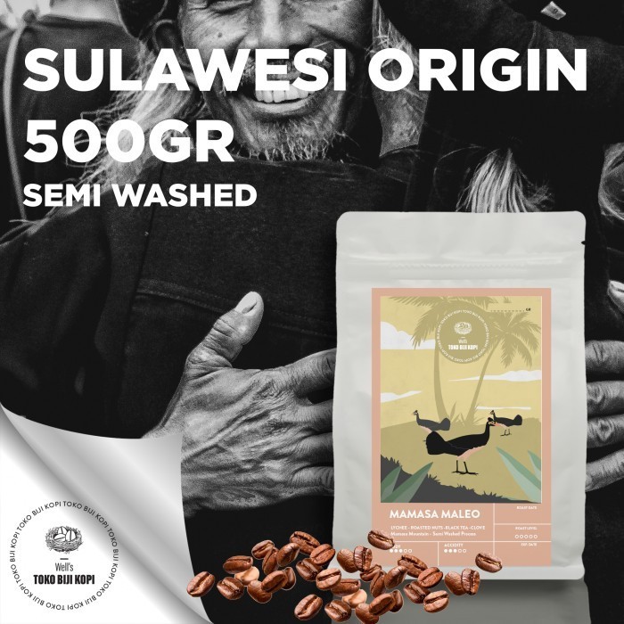 

Biji Kopi / Roasted Bean Mamasa Maleo (Kksi 2018 Winner) - Gram