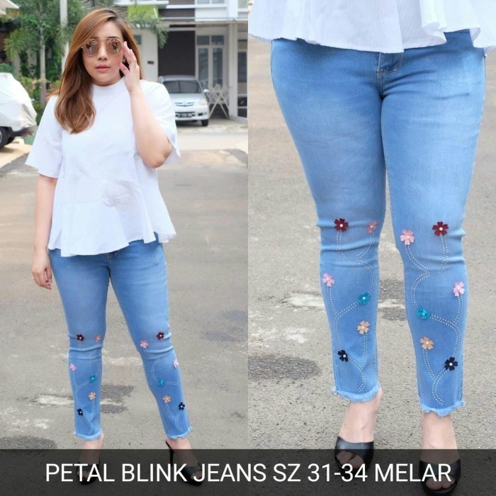 Celana Jeans Wanitas Petal Blink Jeans - Sys Clothier