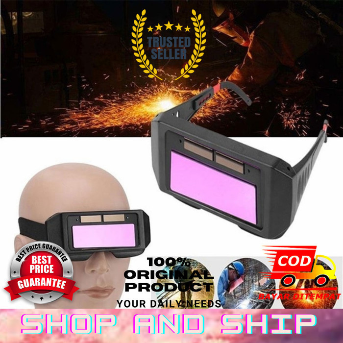 Kacamata Las Otomatis Auto Gelap / Kaca Gelap Secara Otomatis