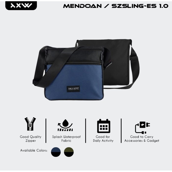 Tas Selempang Water Resistant The X Woof Szslinges1 Txwszles1
